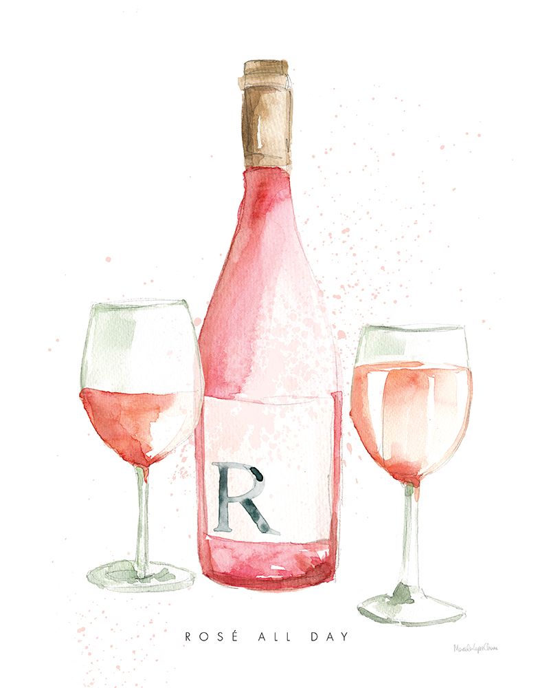 Pop the Cork II art print by Mercedes Lopez Charro for $57.95 CAD