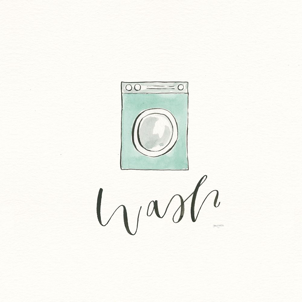 Wash Dry Fold Repeat I art print by Jenaya Jackson for $57.95 CAD
