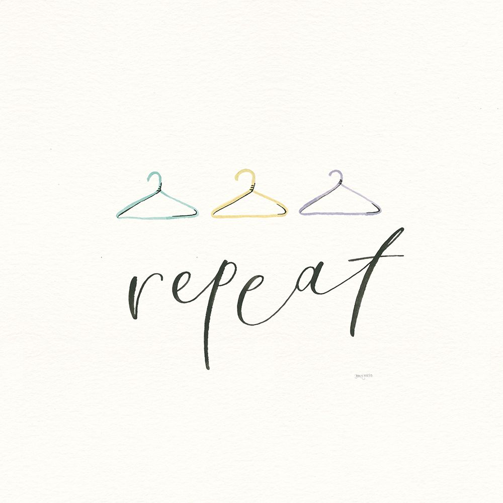 Wash Dry Fold Repeat IV art print by Jenaya Jackson for $57.95 CAD