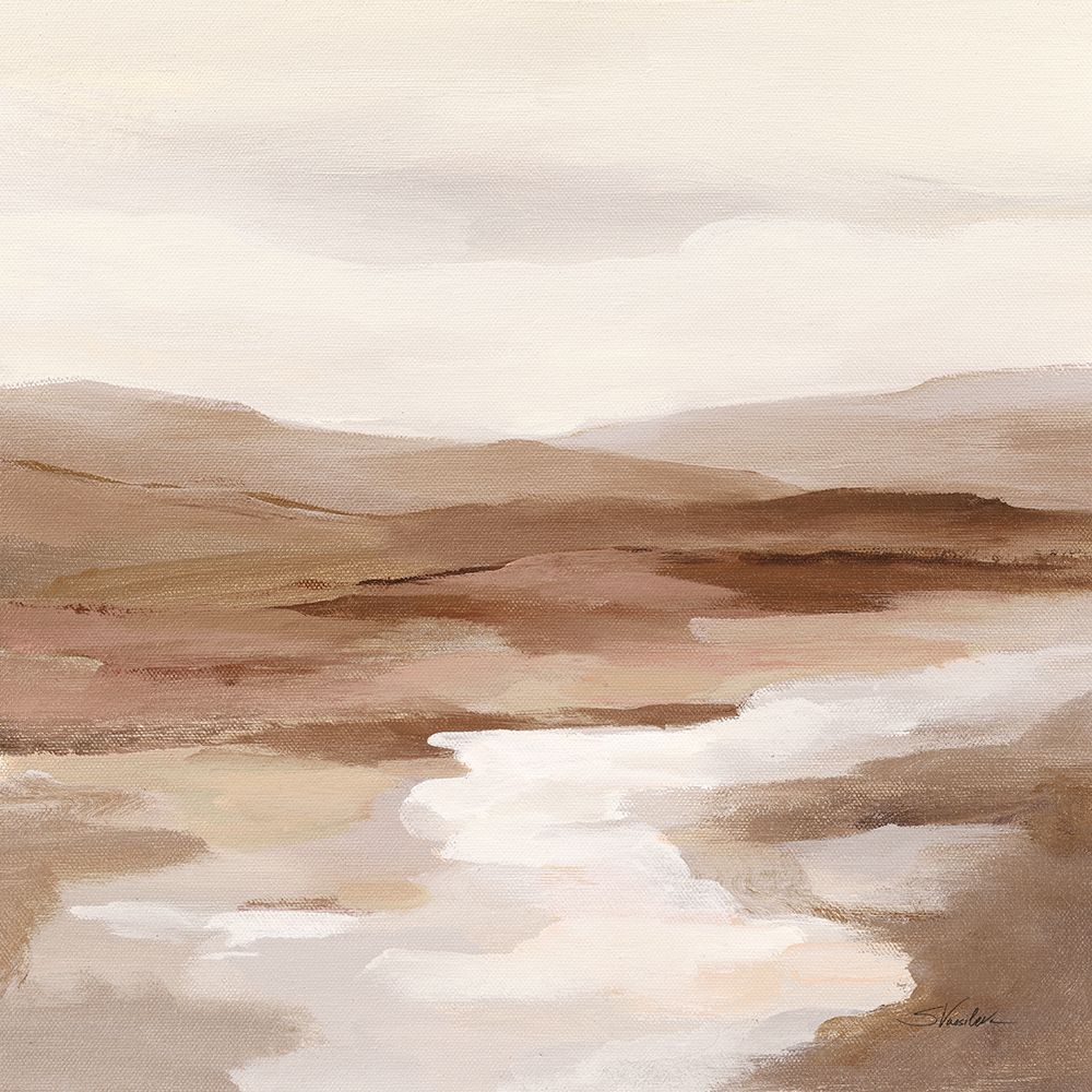 Cinnamon Riverbank I Light art print by Silvia Vassileva for $57.95 CAD