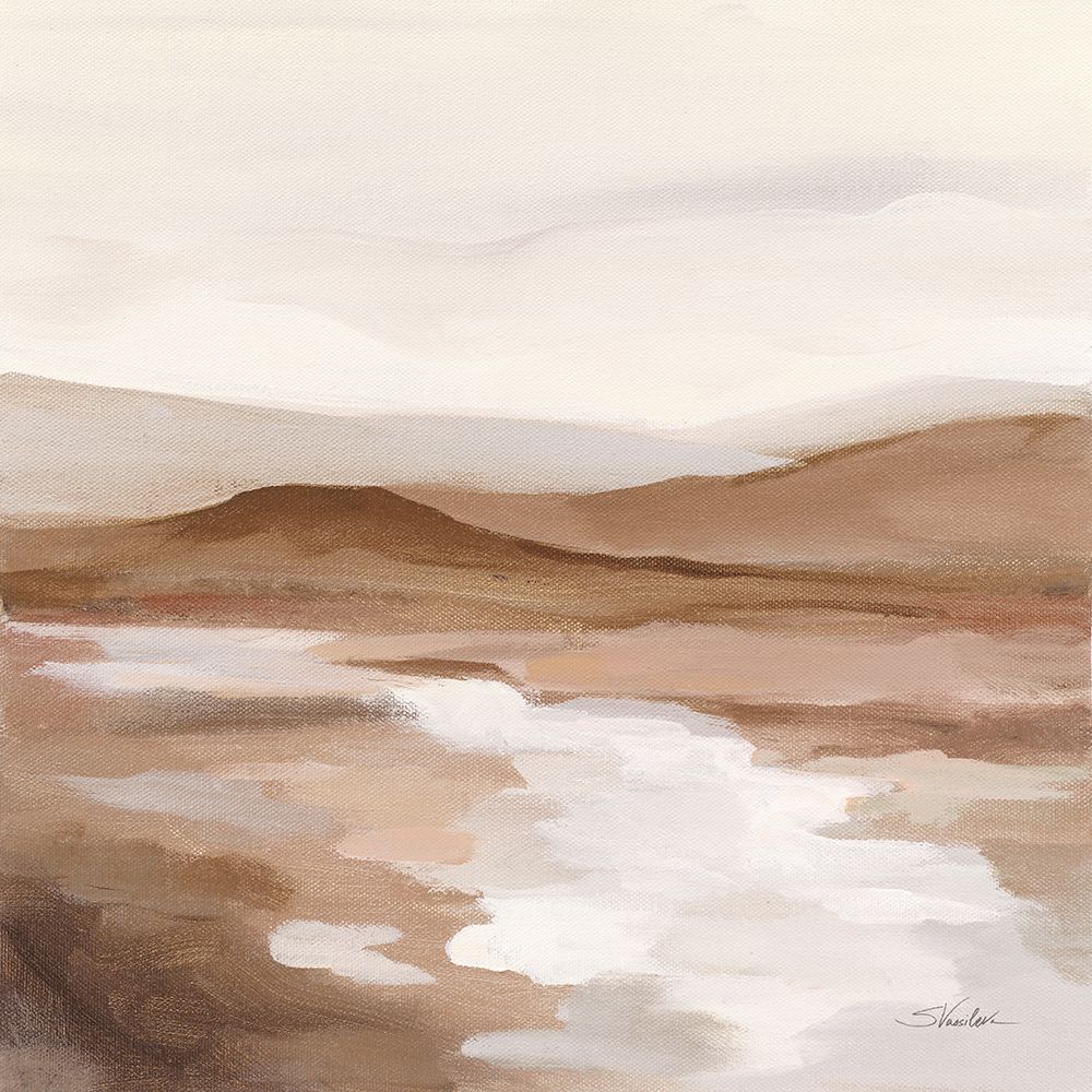 Cinnamon Riverbank II Light art print by Silvia Vassileva for $57.95 CAD