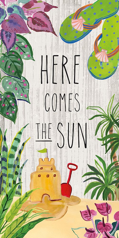 Tropical Home VI art print by Farida Zaman for $57.95 CAD