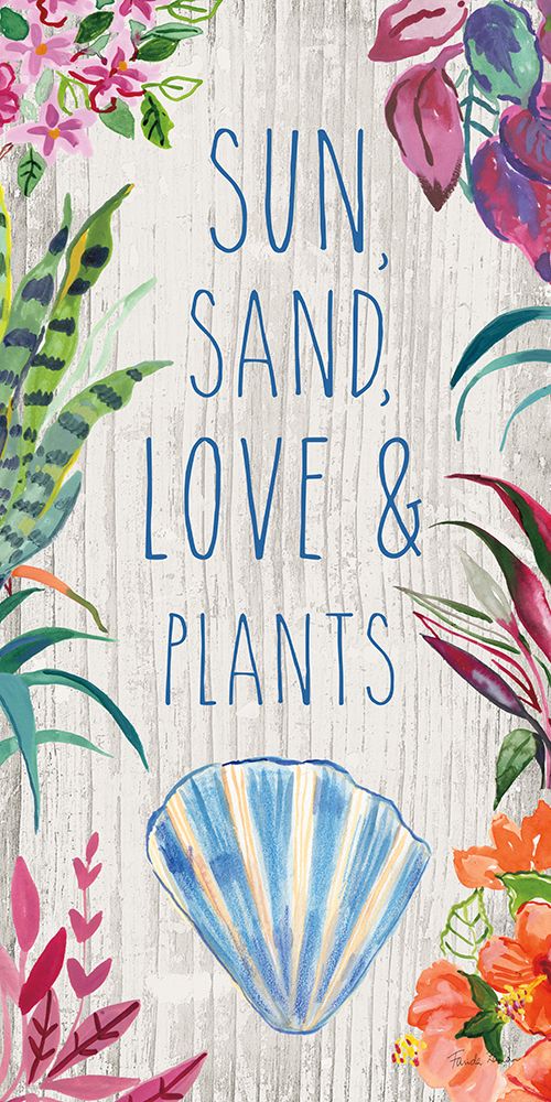 Tropical Home X art print by Farida Zaman for $57.95 CAD
