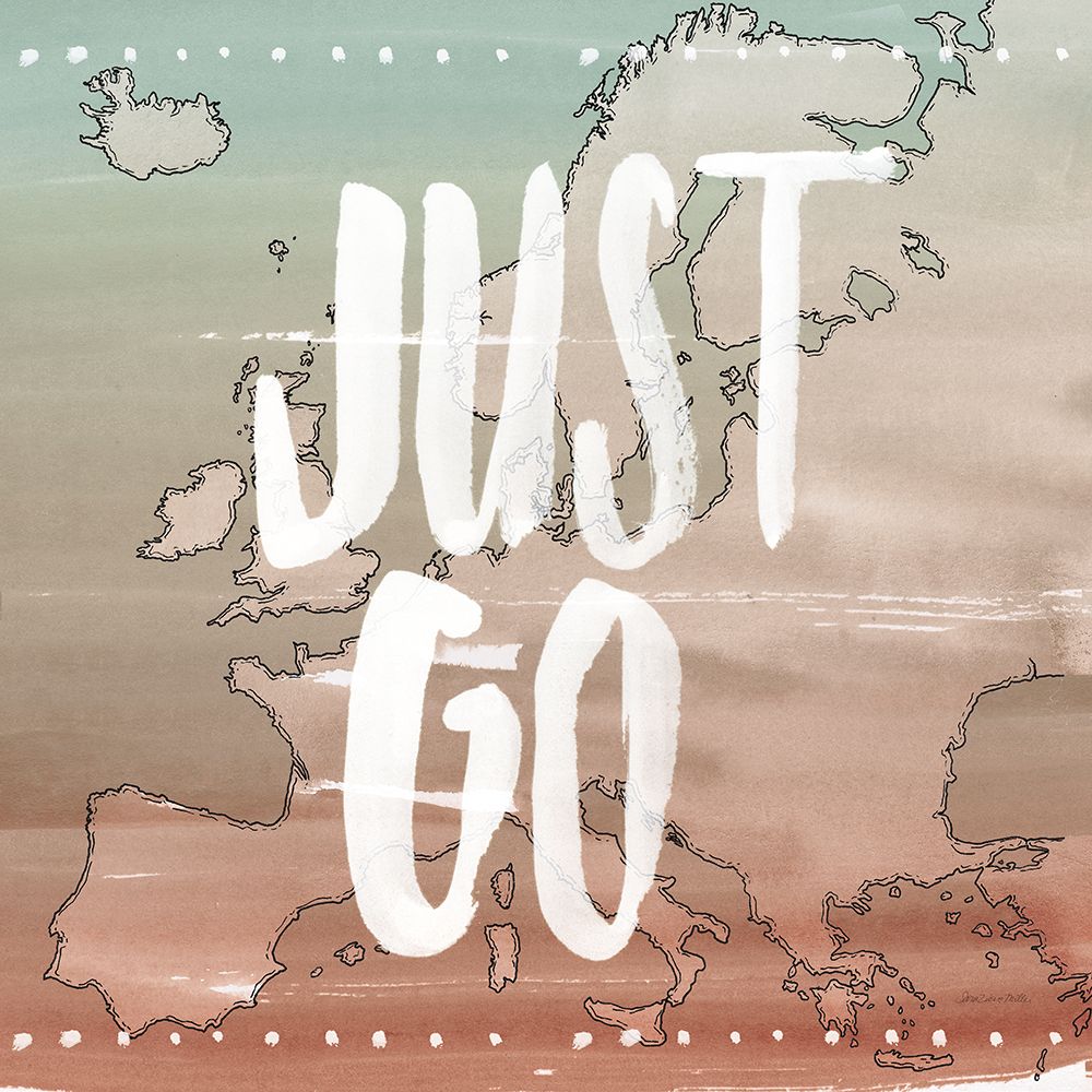 World Traveler II Neutral art print by Sara Zieve Miller for $57.95 CAD