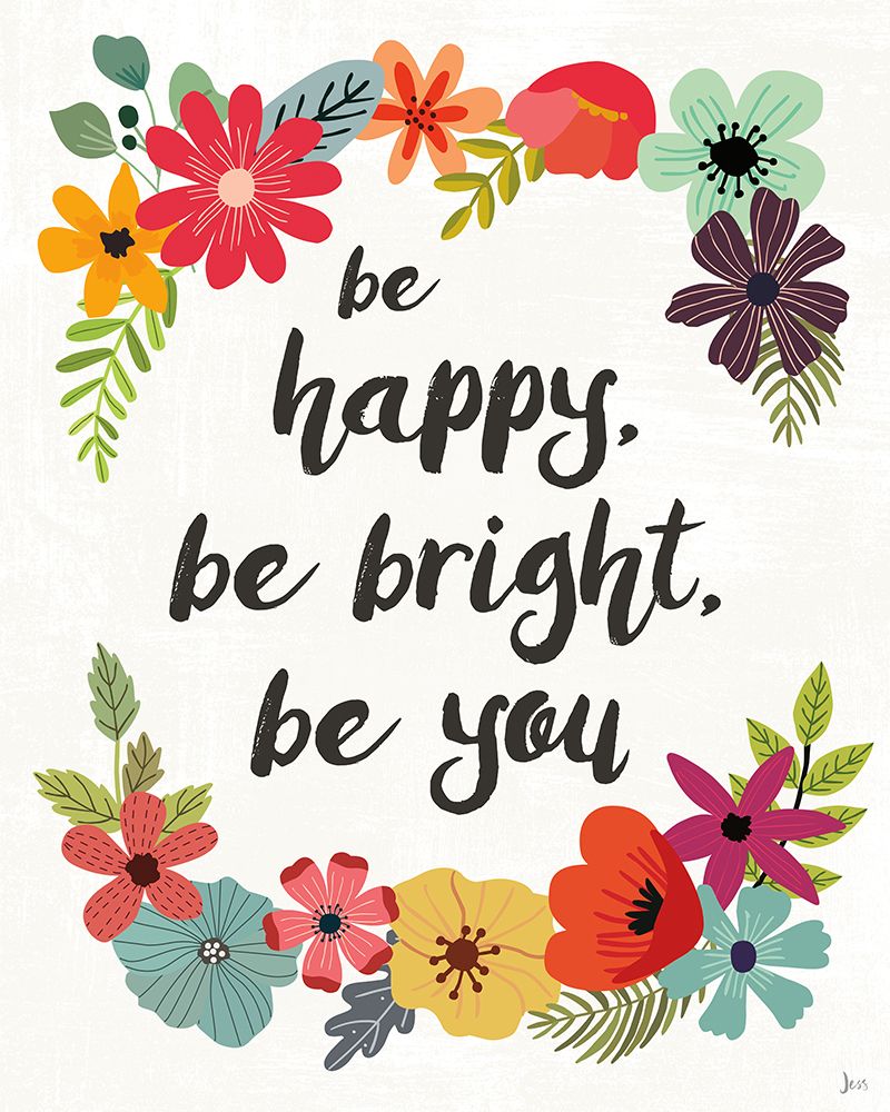 Words and Petals IV art print by Jess Aiken for $57.95 CAD