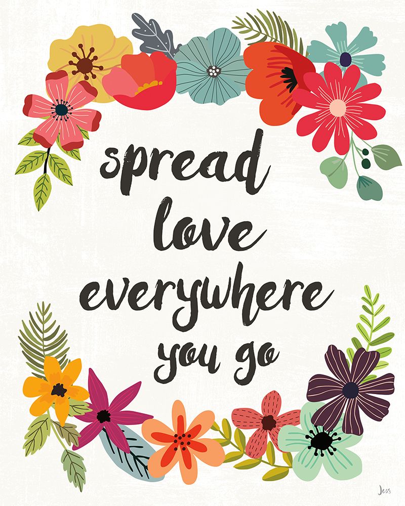 Words and Petals V art print by Jess Aiken for $57.95 CAD