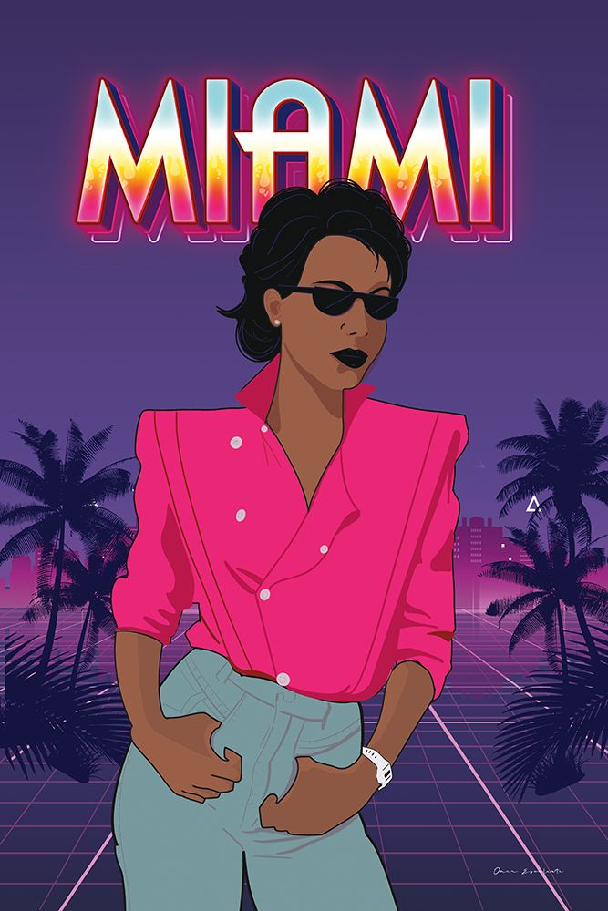 So Eighties II art print by Omar Escalante for $57.95 CAD