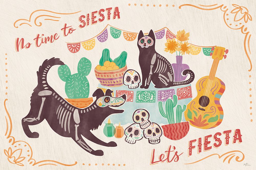 La Calaca I art print by Janelle Penner for $57.95 CAD