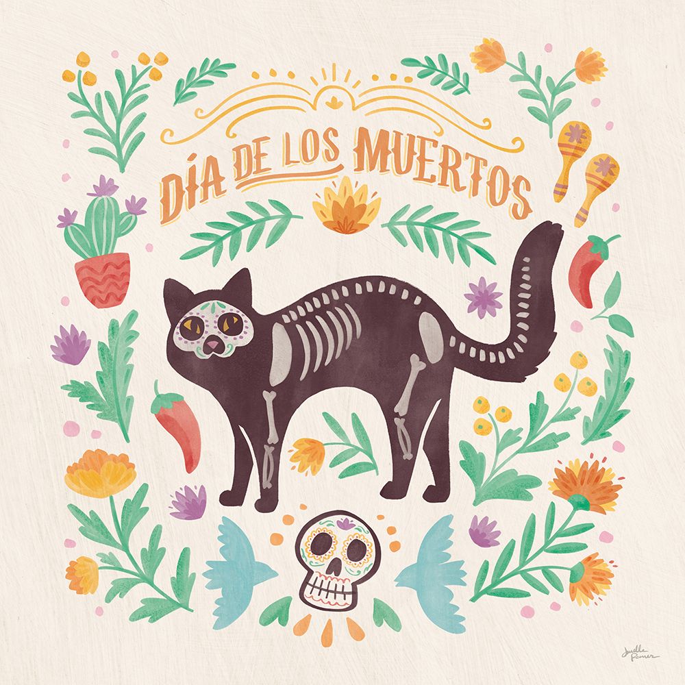 La Calaca IV art print by Janelle Penner for $57.95 CAD
