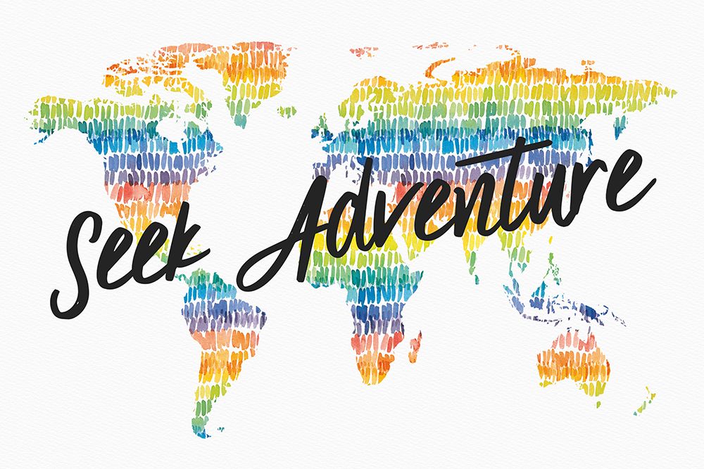 Rainbow World I Adventure art print by Wild Apple Portfolio for $57.95 CAD