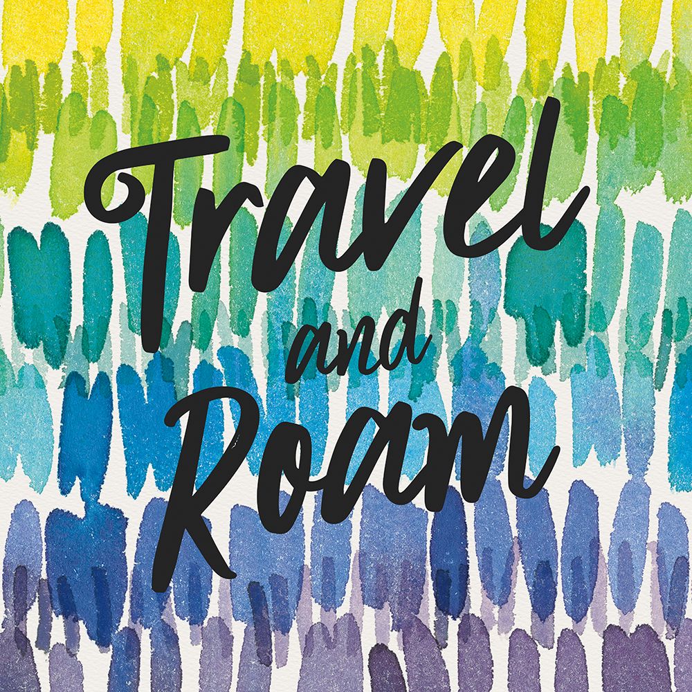 Rainbow World III Travel art print by Wild Apple Portfolio for $57.95 CAD
