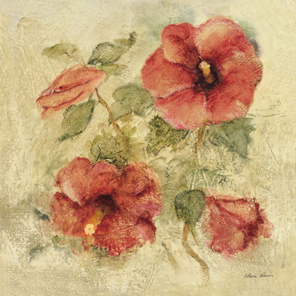 Soft Hibiscus I art print by Cheri Blum for $57.95 CAD