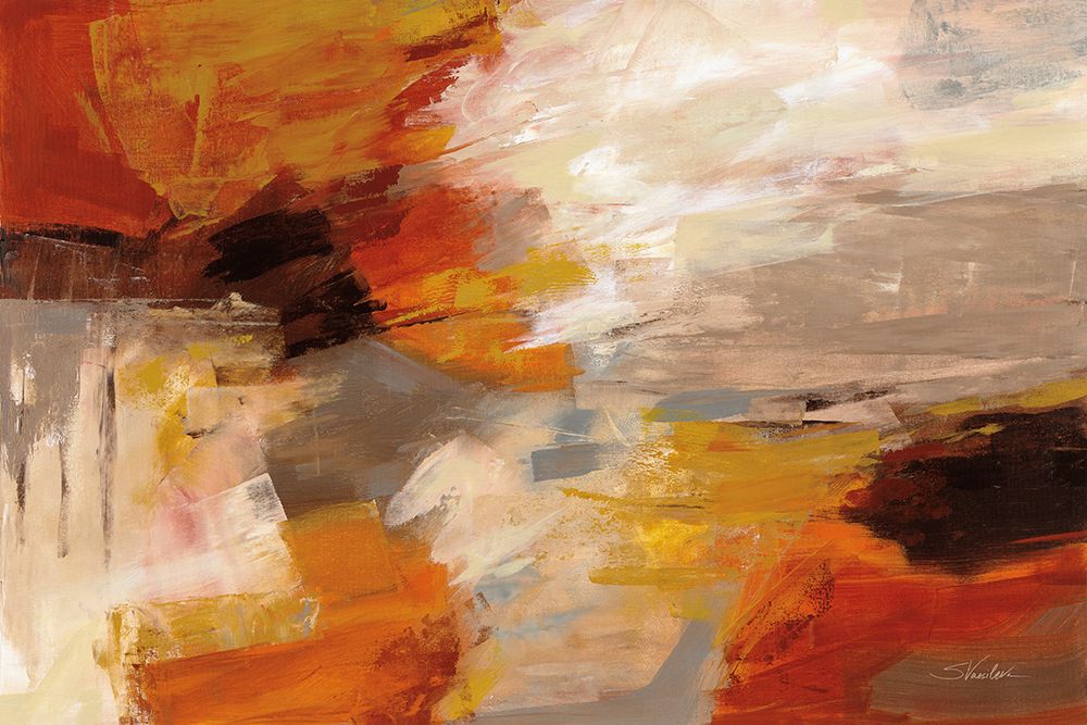 Falling Leaves art print by Silvia Vassileva for $57.95 CAD