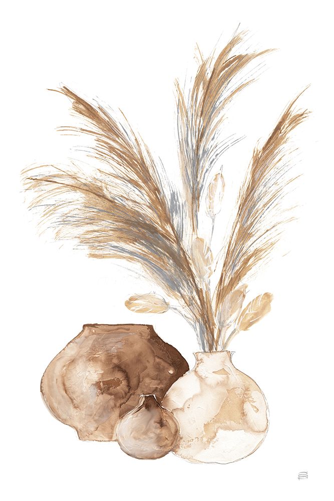 Vase Pampas art print by Chris Paschke for $57.95 CAD