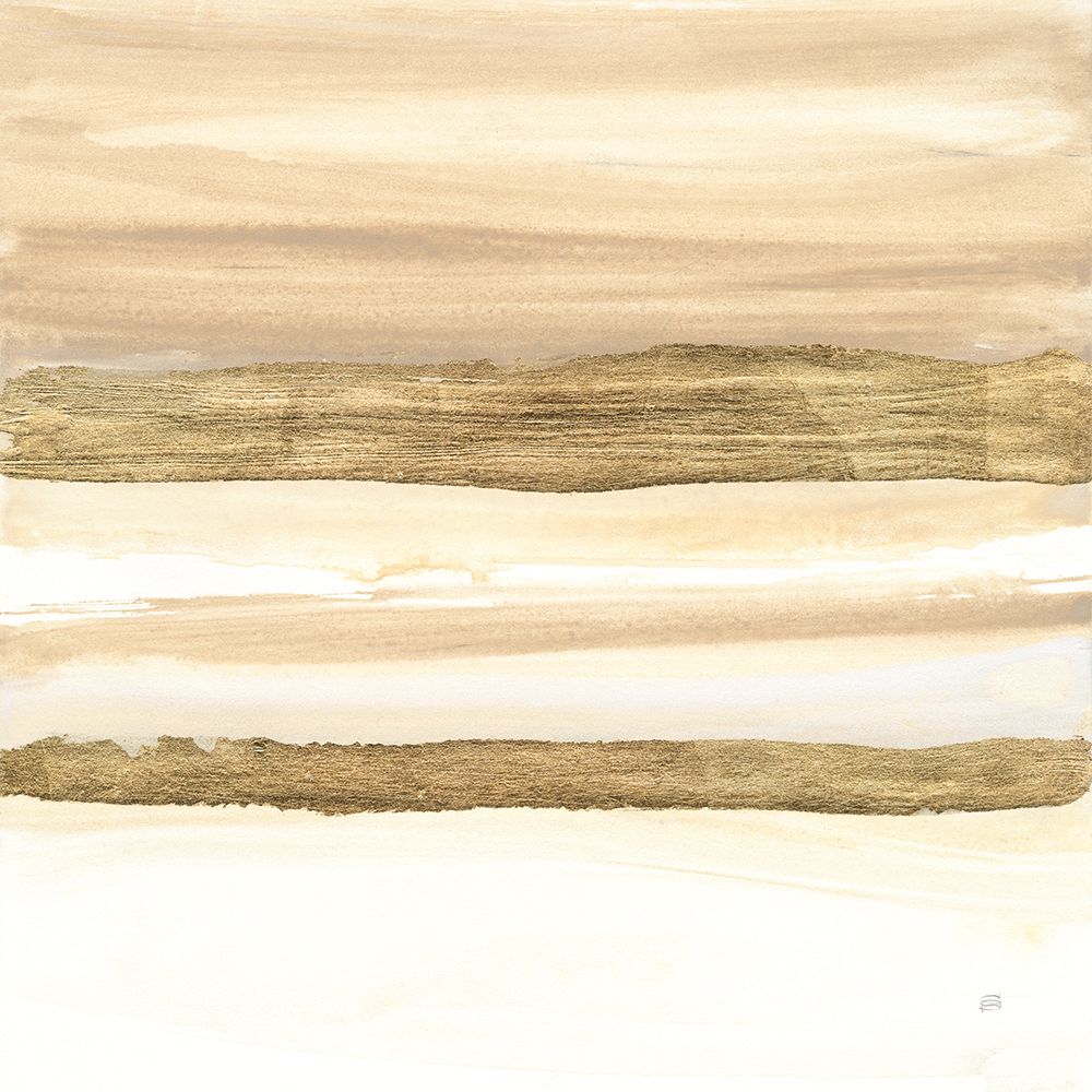 Gold and Gray Sand II art print by Chris Paschke for $57.95 CAD