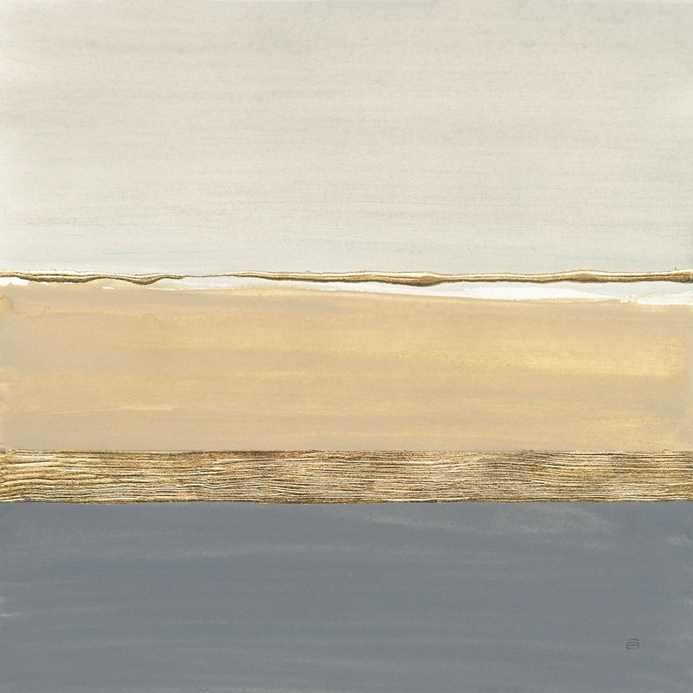 Gold Strips I art print by Chris Paschke for $57.95 CAD