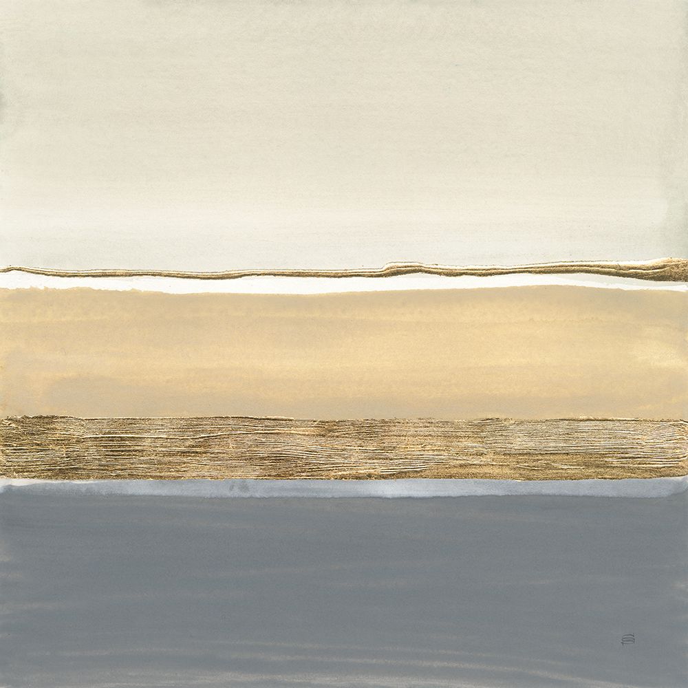 Gold Strips II art print by Chris Paschke for $57.95 CAD