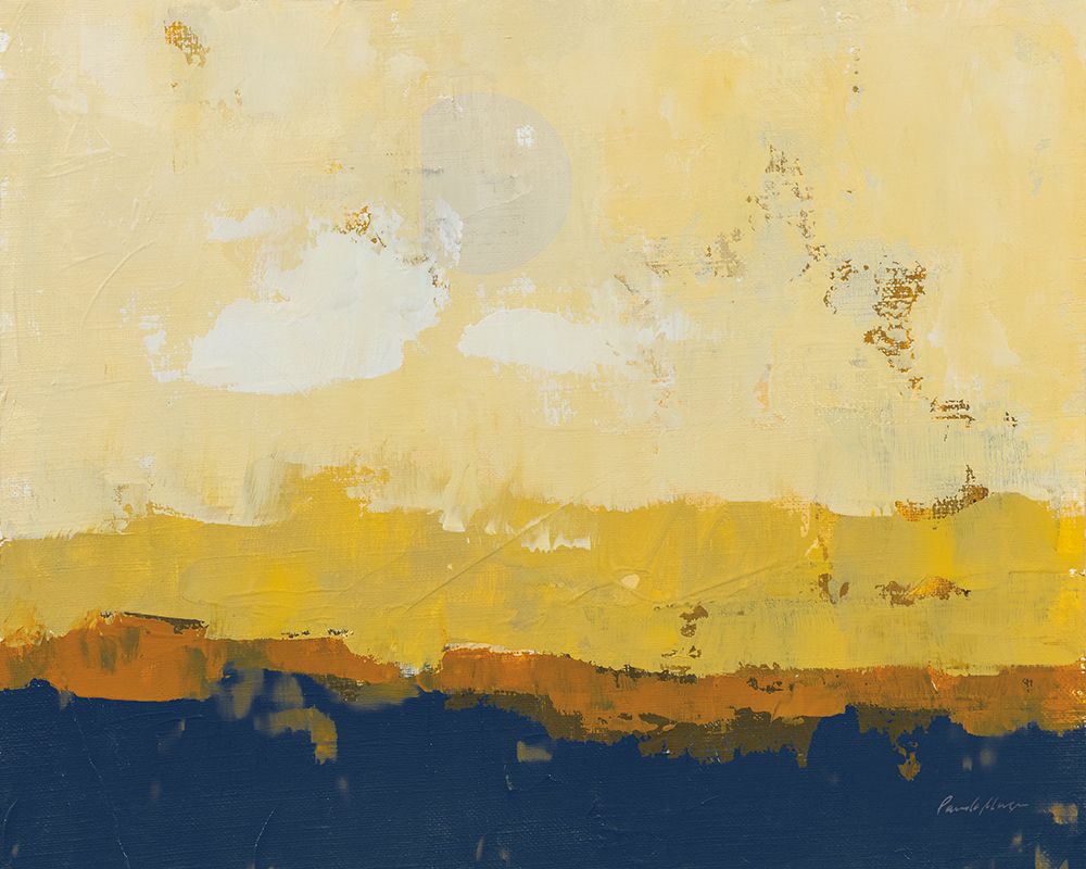 Golden Hour Navy art print by Pamela Munger for $57.95 CAD