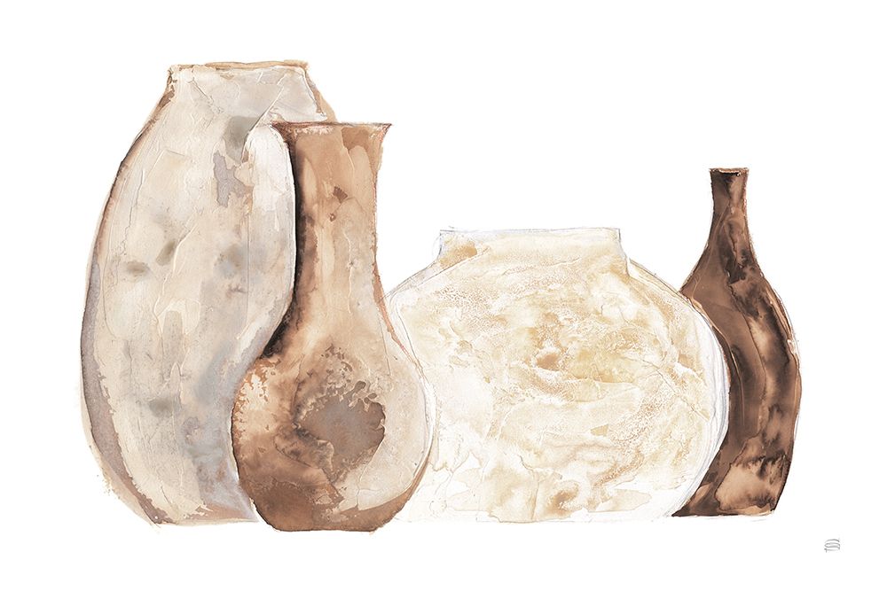 Neutral Vases II art print by Chris Paschke for $57.95 CAD