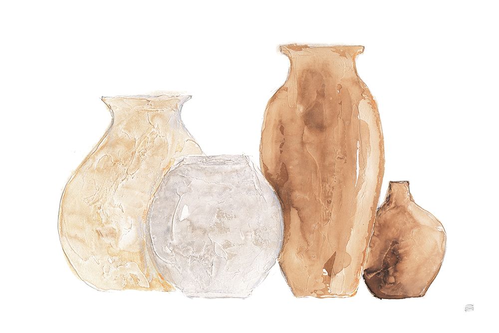 Neutral Vases III art print by Chris Paschke for $57.95 CAD