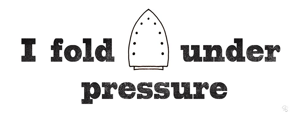 Fold Under Pressure art print by Sue Schlabach for $57.95 CAD