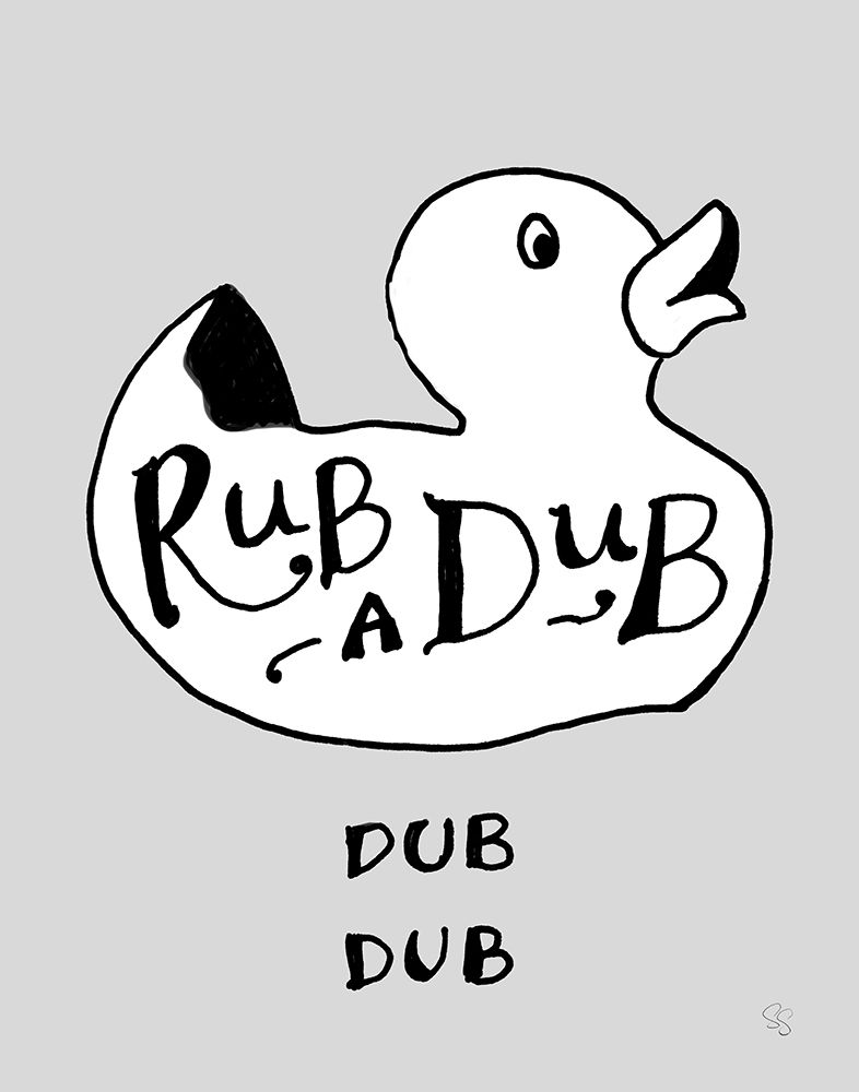 Rubadub art print by Sue Schlabach for $57.95 CAD