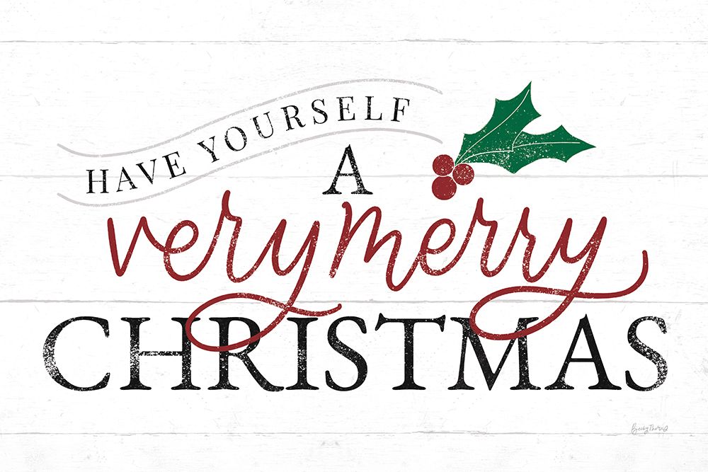 Vintage Christmas IV RG art print by Becky Thorns for $57.95 CAD