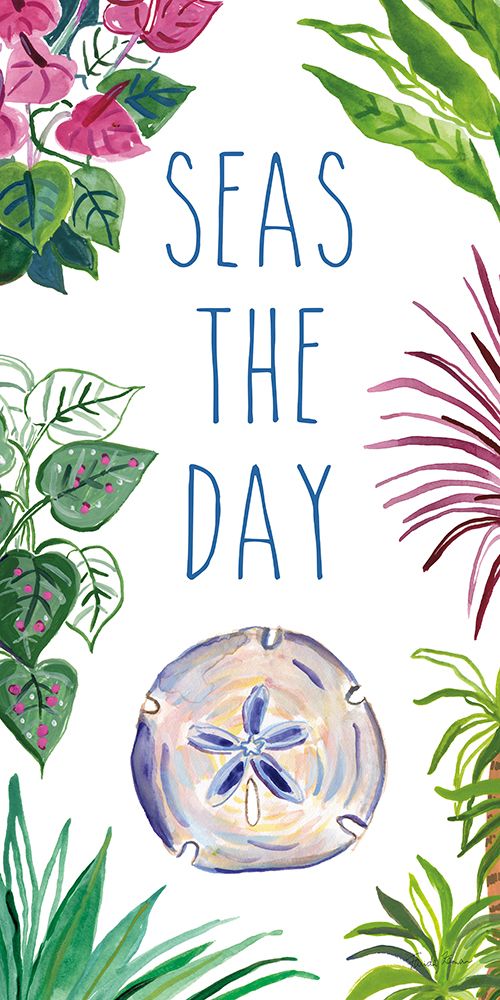 Tropical Home IX on White art print by Farida Zaman for $57.95 CAD