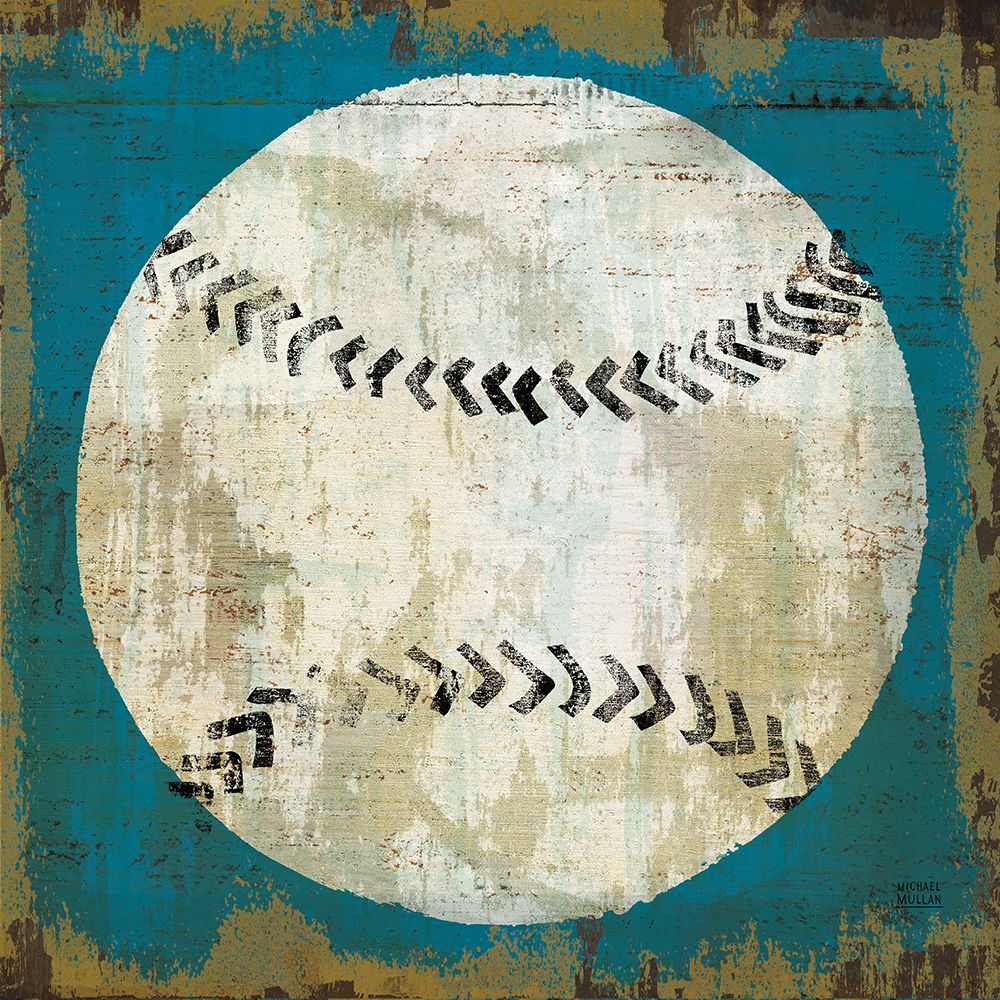 Ball I Blue No Words art print by Michael Mullan for $57.95 CAD