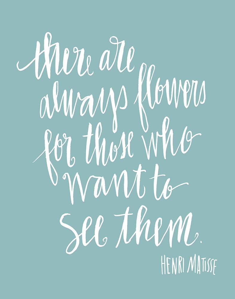 There are Flowers on Blue art print by Cheryl Warrick for $57.95 CAD