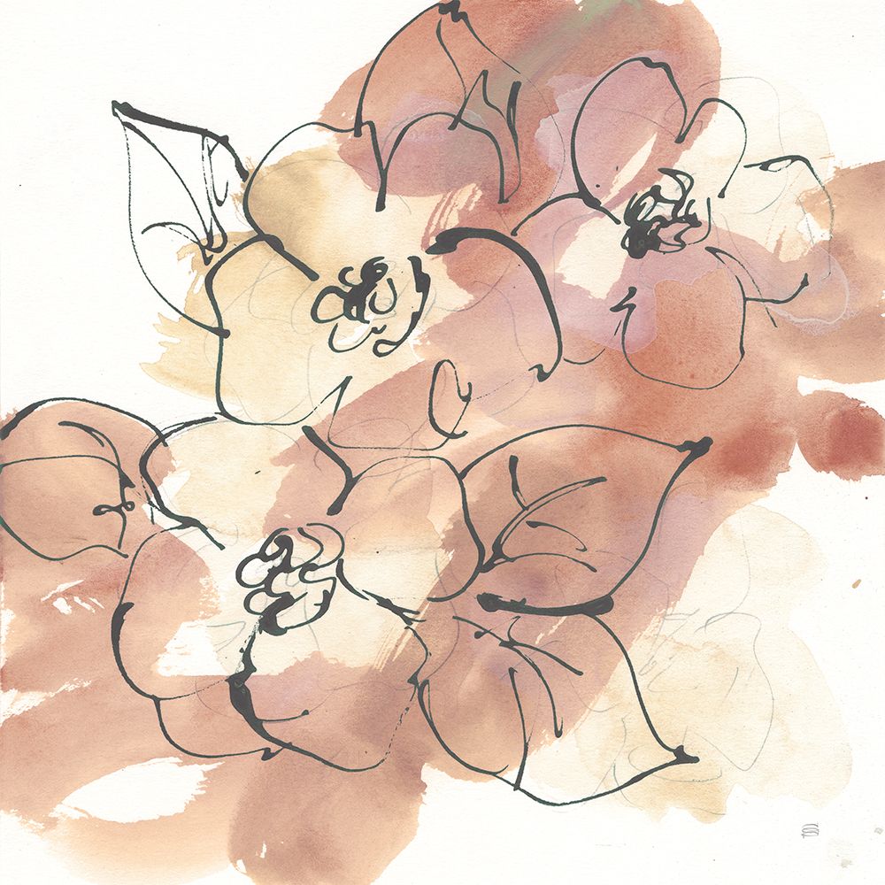 Cashmere Florals I art print by Chris Paschke for $57.95 CAD