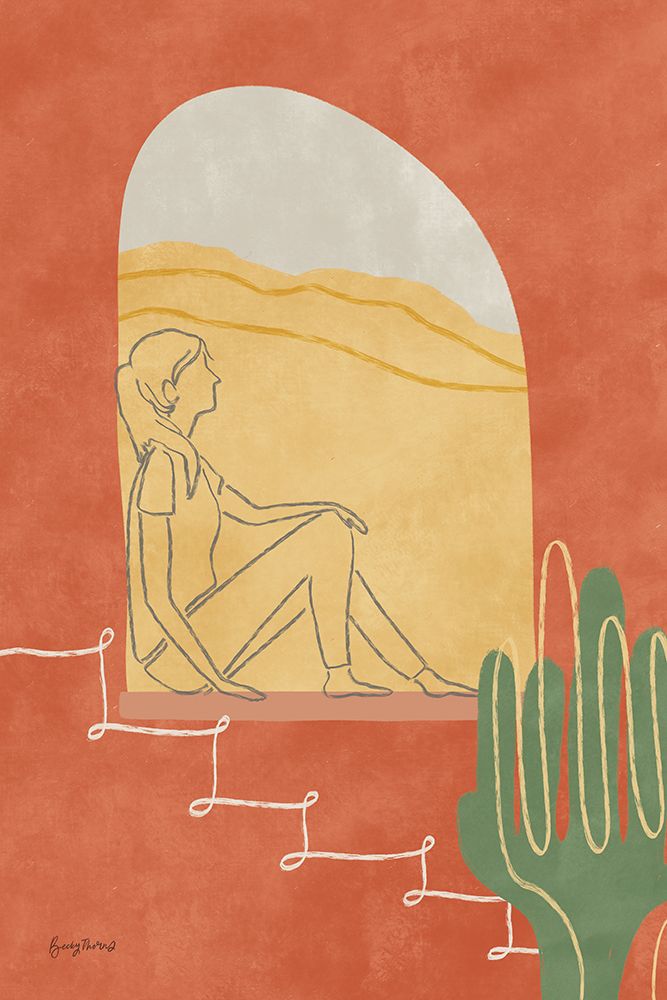 Self Care I art print by Becky Thorns for $57.95 CAD
