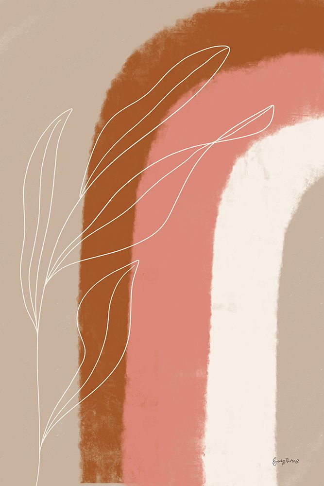 Desert Sunrise V art print by Becky Thorns for $57.95 CAD