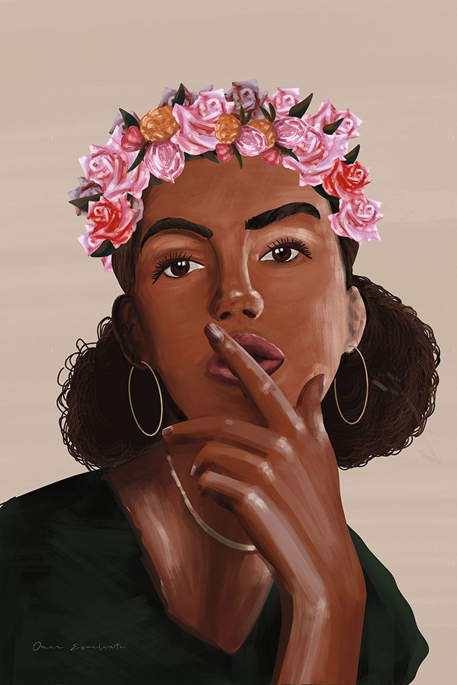 Flower Power II art print by Omar Escalante for $57.95 CAD