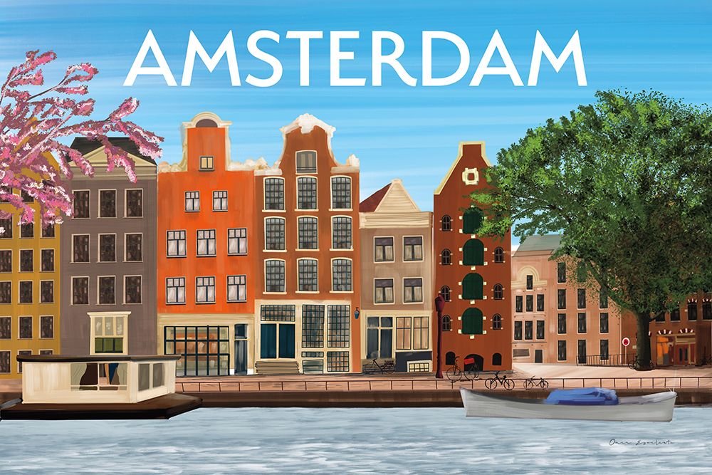 Amsterdam II art print by Omar Escalante for $57.95 CAD