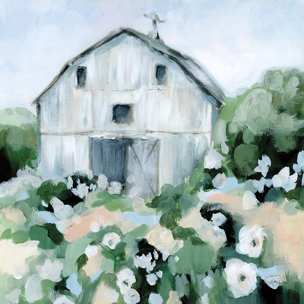 Summer Barn art print by Katrina Pete for $57.95 CAD