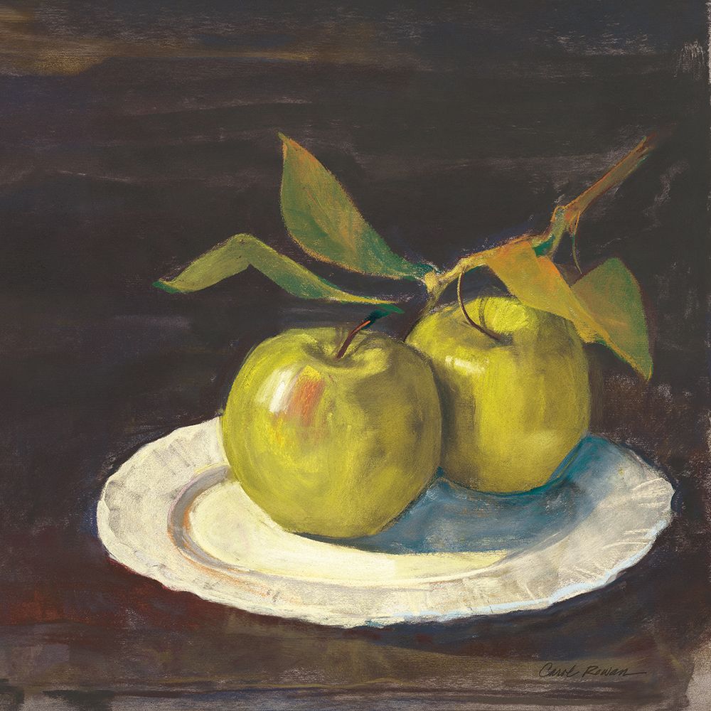 Green Apple I Dark Brown art print by Carol Rowan for $57.95 CAD