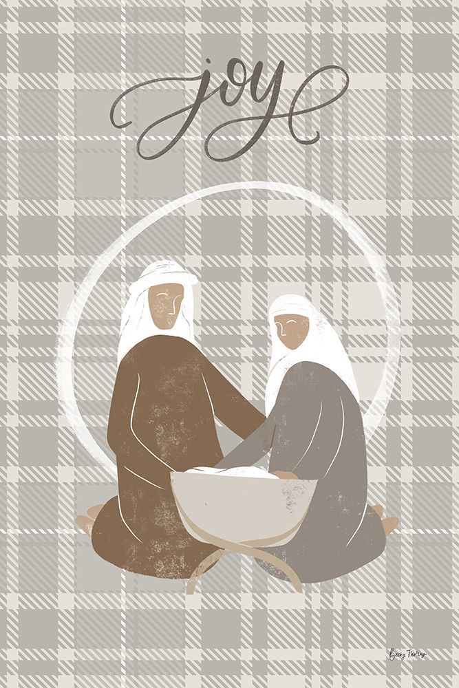 Nativity II Joy art print by Becky Thorns for $57.95 CAD