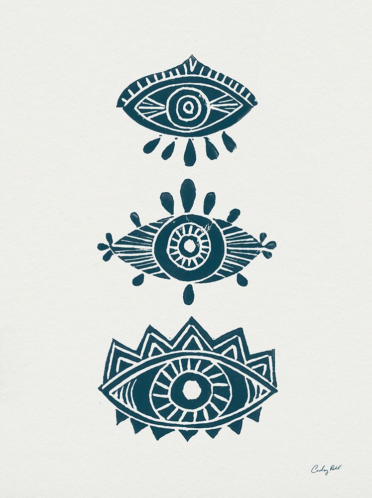 Evil Eye I art print by Courtney Prahl for $57.95 CAD