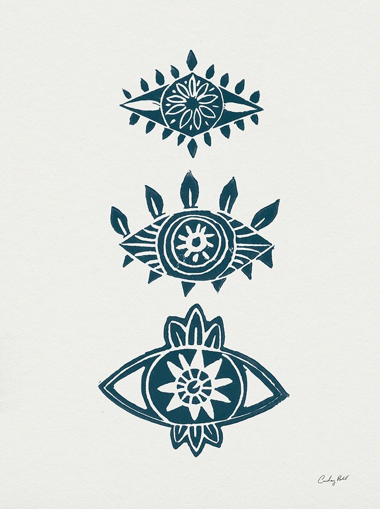 Evil Eye II art print by Courtney Prahl for $57.95 CAD