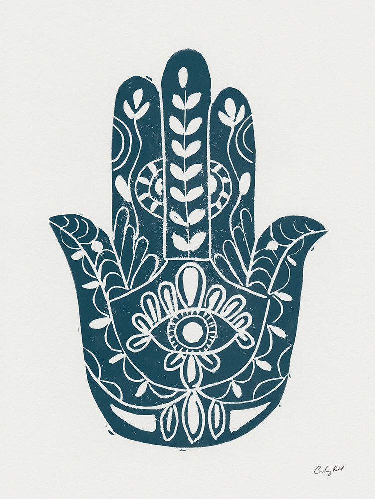 Hamsa I art print by Courtney Prahl for $57.95 CAD