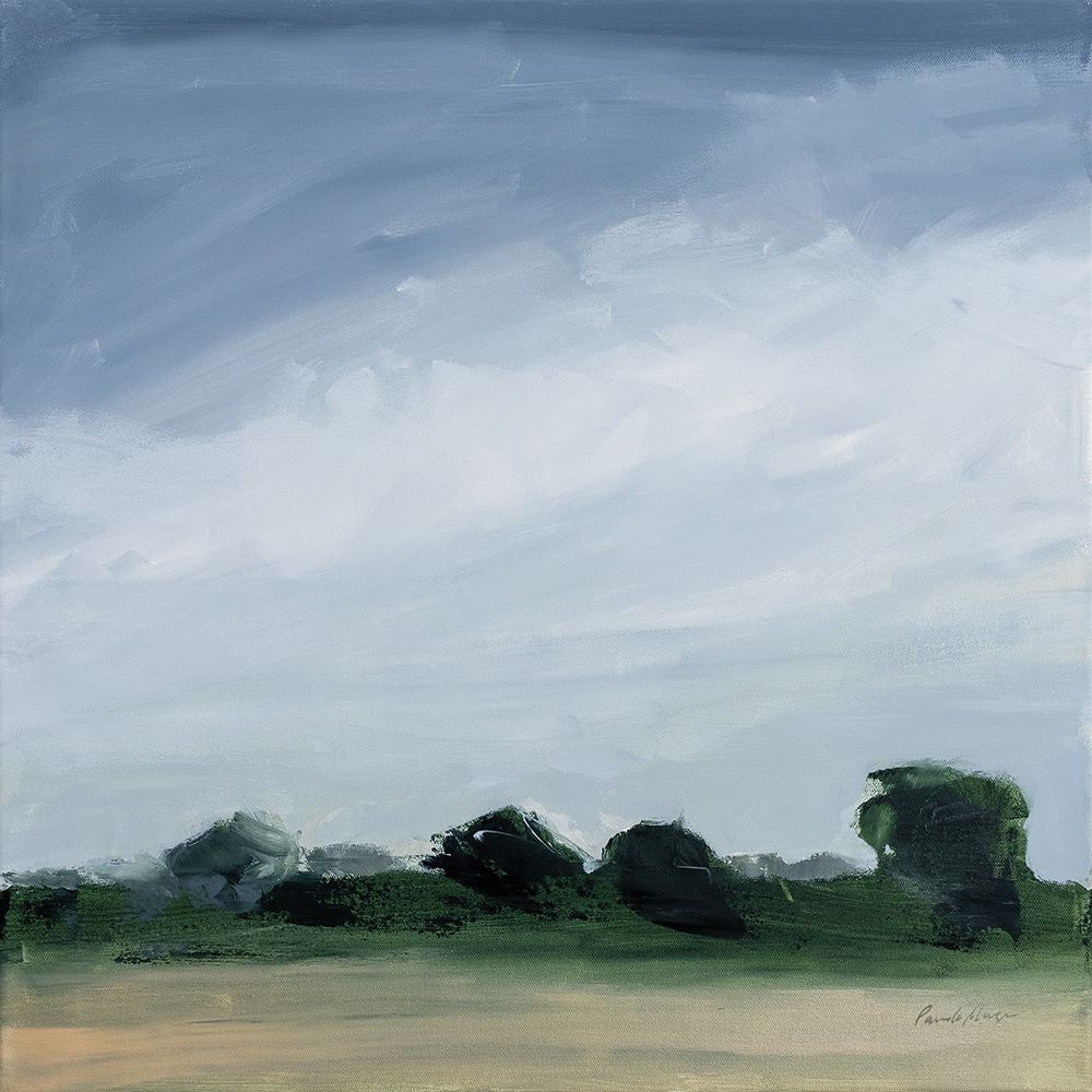 Gray Over Green art print by Pamela Munger for $57.95 CAD