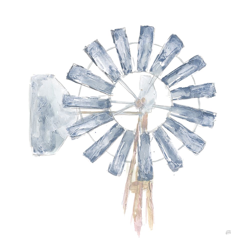 Textural Windmill II art print by Chris Paschke for $57.95 CAD