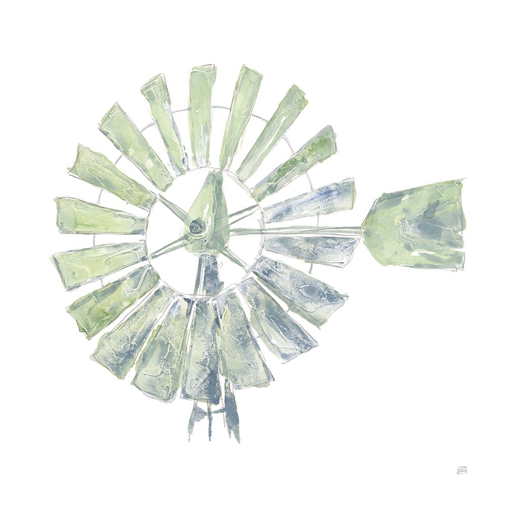 Textural Windmill III art print by Chris Paschke for $57.95 CAD
