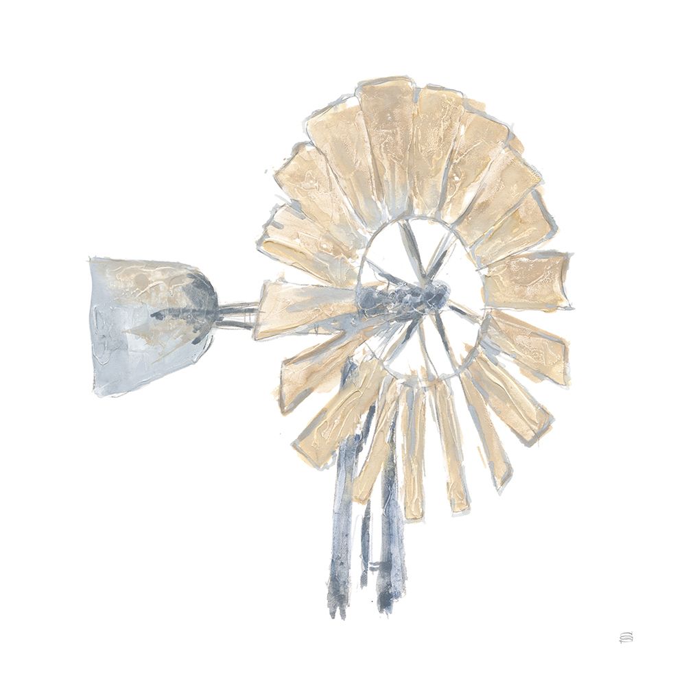 Textural Windmill IV art print by Chris Paschke for $57.95 CAD