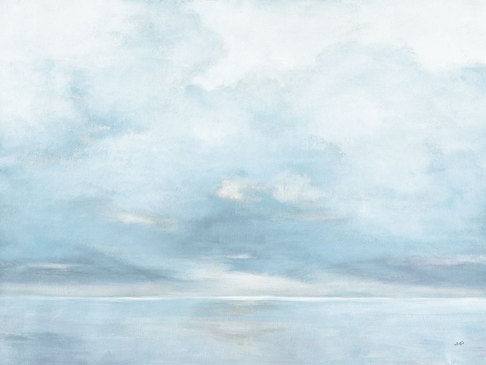 Glint on the Horizon Blue art print by Julia Purinton for $57.95 CAD