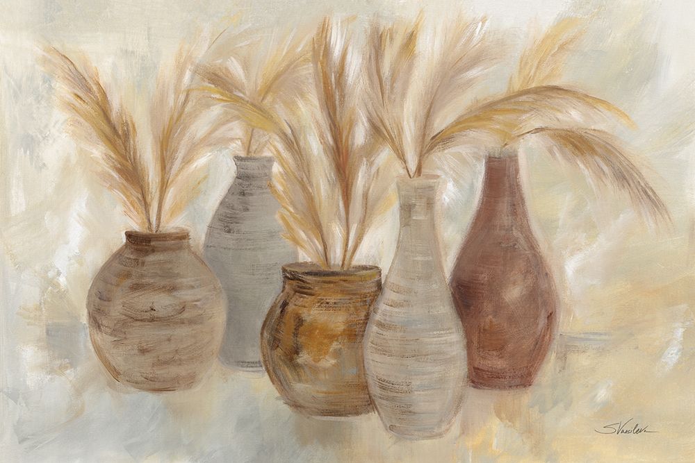 Grasses and Baskets Neutral art print by Silvia Vassileva for $57.95 CAD