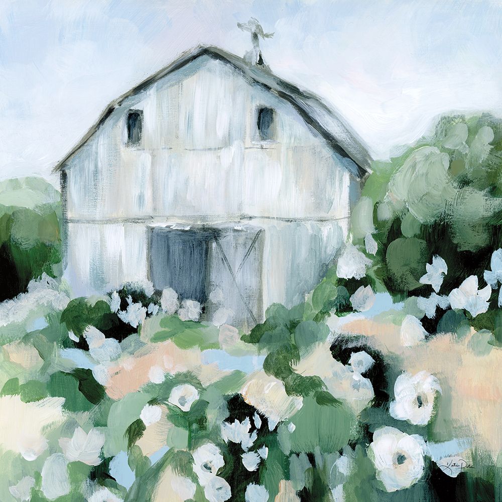 Summer Barn II art print by Katrina Pete for $57.95 CAD