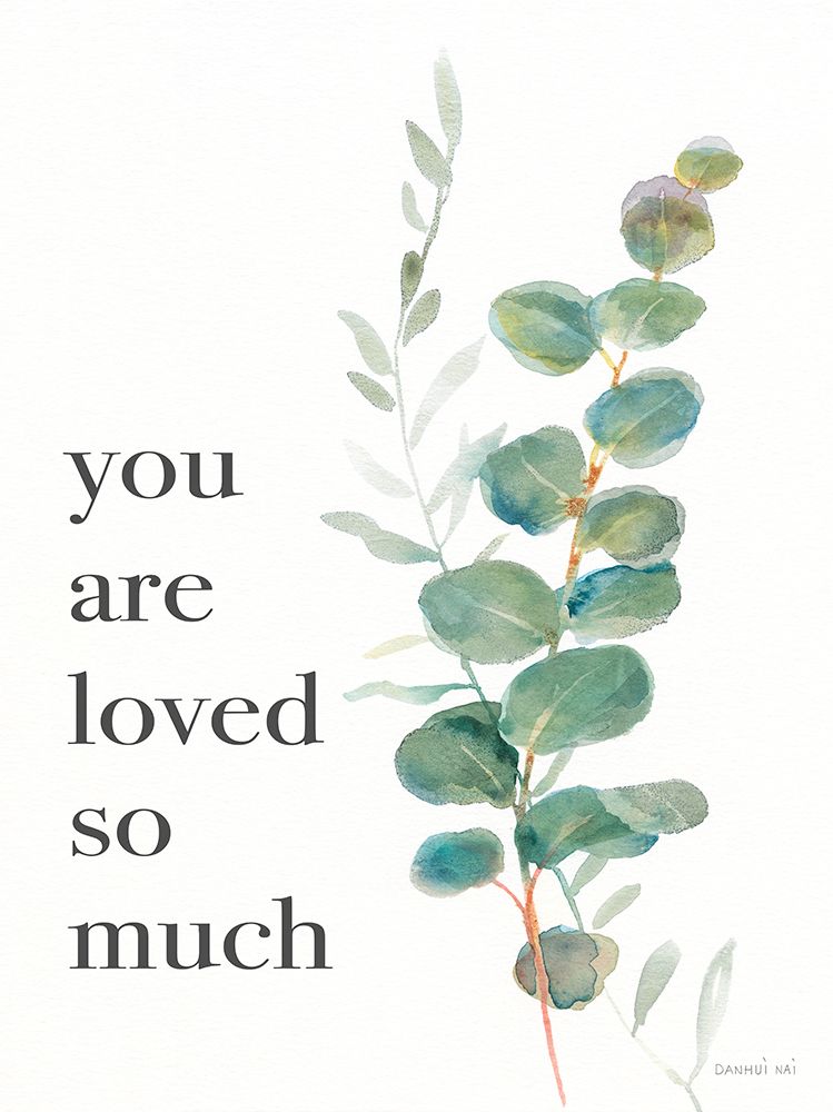 Greenery III Loved art print by Danhui Nai for $57.95 CAD