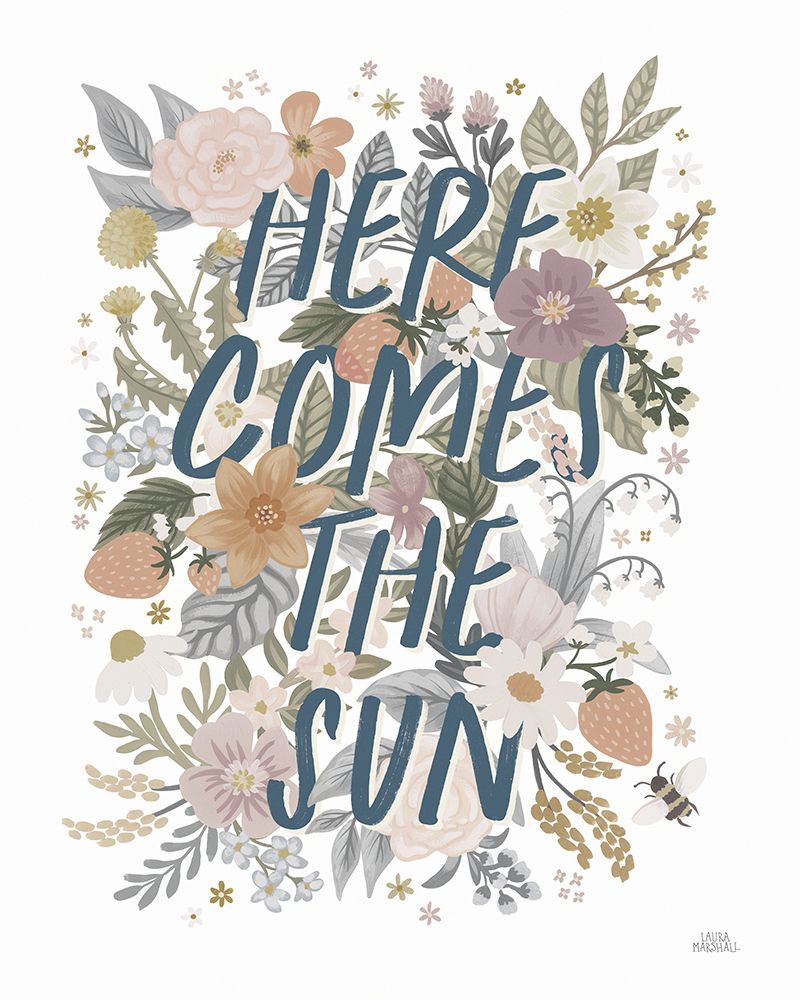 Spring Garden V Neutral art print by Laura Marshall for $57.95 CAD